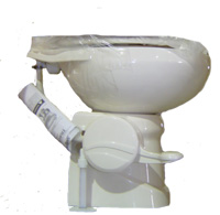 Toilet - Aqua Magic 5 - Hi - Hand - White - Returnable