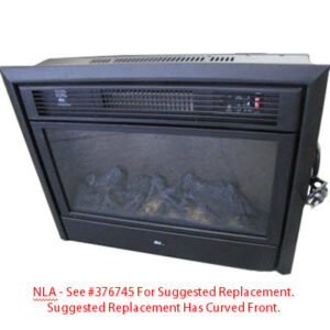 Fireplace - 26" - Electric - w/Remote Control - Greystone Model - Black - F2625A