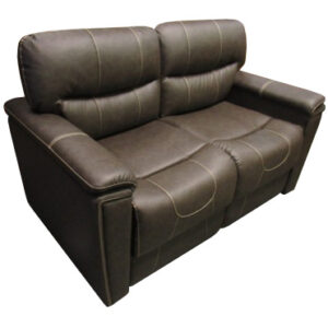 Sofa - Tri Fold - Twig - 68" - Danmaer Chestnut - w/T700 Tan Topstitch - Domestic