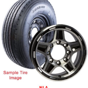 Tire - Sailun - ST235/80R16 G 4080# 110PS - PDW - 16" x 6" - 8-6.5 - Aluminum Black - Hercules