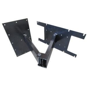 Bracket - TV - Swing Arm - Double - 11" - 200 x 200 & 200 x 400 TV Plate - Fab & Pwdr Coat