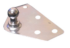 Bracket - Gas Strut - Flat - 5 Hole - w/Long 10mm Stud