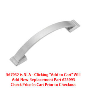 Door - Pull - Satin Nickel - 490-SN (250/CTN)