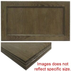 Cabinet - Door - FPSQ - 16 1/2 x 12" - Carb 2 - w/Oak Panel - Ash - Premier Oak