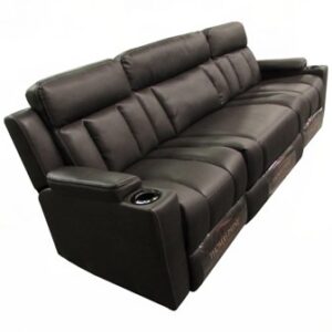 Sofa - Sectional - Twilight - 95" - RH/LH Recliner - 36" Armless - Brilliant Coal - T70 Silver