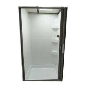 Shower - Surround - 30" x 36" x 66" - Tile - One Piece - White