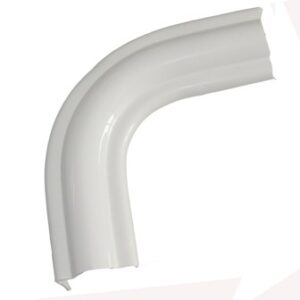 Trim - Corner - Front - White Smooth