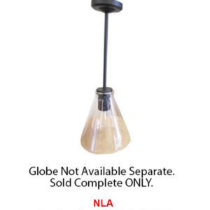 Light - Pendant - Island - LED - w/Cone Glass - Matte Black