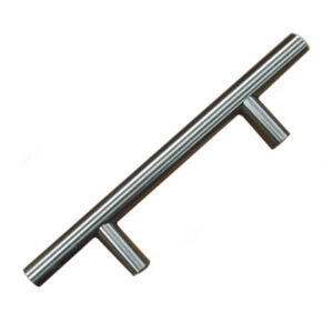 Door - T-Pull - 6" x 3" - Oblong - .6mm Hallow - Satin Nickel