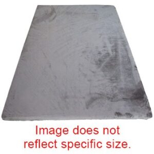 Mattress - Bunk - 2 1/2" x 40" x 70" - 1S-ST - Smooth - Teddy Bear Charcoal