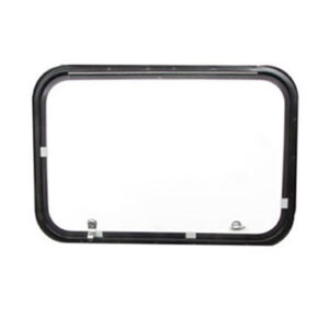 Baggage - Door - TH - 38 1/2" x 24" - RD4 - SD - 8211MX - BK - FN - F.625x1 - WSPL - 152T1FP - EXA - PNCH - 600 Series
