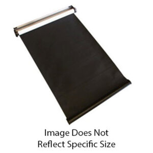 Shade - Roller - Night Only - 50" x 24" - E Series - 28mm - Black w/Blackout Fabric - w/Speed Control/Position Device - External Hembar