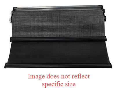 Shade - Roller - Day/Night - 38" x 17" - Value Line - 3 Ply - Nite-Shade - Top Roller/Day Front Bottom Rolled - Nano Screen/Florence Black