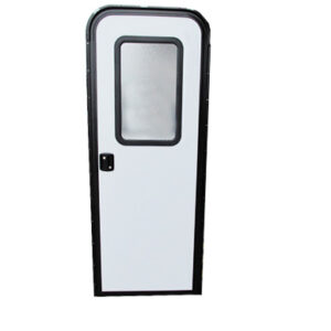 Entrance - Door - RH - 26" x 70" - 8030R - FB - BCMH - 8211PW - ISPL - BKG - NOB - STDBBOB - BSCD - BKP - SA - BLKSLD