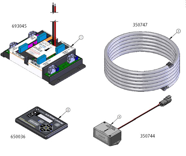 Jack - Level Up - BT Advantage - GC 3.0 - 4 Point - LCD Electronics Kit - Controller & Touch Pad