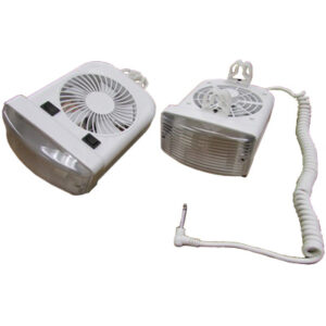 Light - Fan Combo - 2 Speed - Coiled Cord - UL/CSA