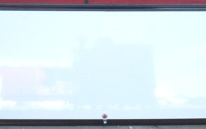 Baggage - Door - TH - 66" x 26" - Arctic White - w/Black Trim - Opti Plan - Exa Locking KenCon Latch - Keyed Alike