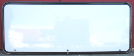 Baggage - Door - TH - 66" x 26" - Arctic White - w/Black Trim - Opti Plan - Exa Locking KenCon Latch - Keyed Alike