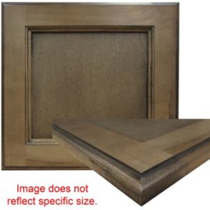 Cabinet - Door - FPSQ - 16" x 28" - Carb 2 - #19(G) - Brown Hard Maple - Vintage Maple - Hand Wiped Glazed