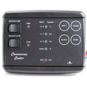 Monitor Panel - 3 Tank - 4 Button (B,F,B,G) - w/Tank Harness - 2 Switches - W/H, Water Pump - Revised Wiring