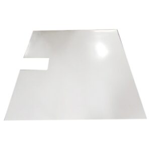 Cover - Bulkhead/Pin Box - .090 x 95 3/4" x 95" - TPO - w/Cutout - White