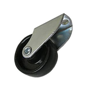 Caster - Rigid - 1 5/8" - Polypropylene Wheel - Zinc Yoke
