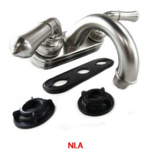 Faucet - Lavatory - Euro - Non-Metallic - w/"C" Handles
