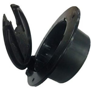 Access - Electric Hatch - Round - w/o Back - Black