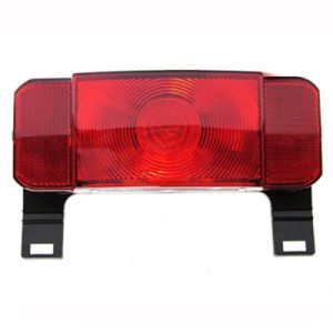 Light - Tail - Black Base - w/License Bracket - LED - RVSTLB0061