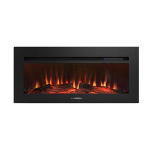 Fireplace - 40" - Wood Platform - w/Flame Effect (FF40SW15A-BL)
