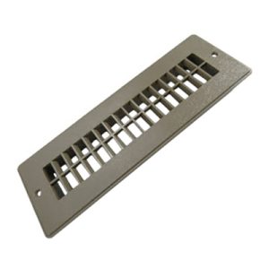 Grill - Register - Floor - 2 1/4" x 10" - Non Dampered - Grey