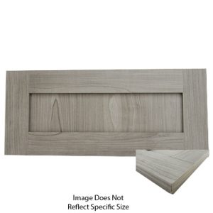 Cabinet - Door - M&T - FPSQ - 13 3/4" x 15 3/4" - Carb 2 - MDF - 2 1/2" Rail - 4956 - E/B Grey Elm - Silverton Maple - G2S