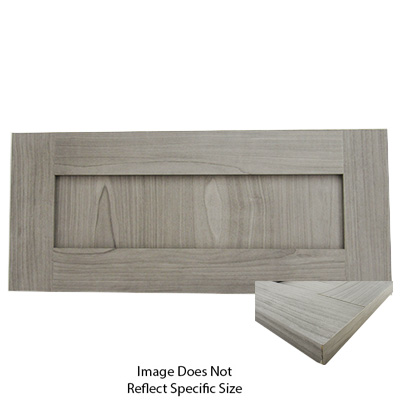 Cabinet - Door - M&T - FPSQ - 13 3/4" x 15 3/4" - Carb 2 - MDF - 2 1/2" Rail - 4956 - E/B Grey Elm - Silverton Maple - G2S