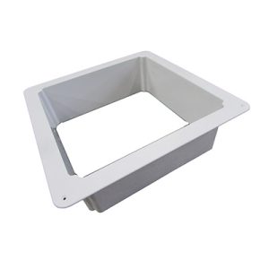 Vent - Garnish - 5" - Clamp - Non-Clmp - White - GDX5000-81B