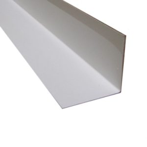 Trim - Metal - 024 - 2 3/4" x 144" - D91 - Aluminum - Polar White