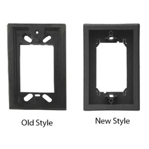 Plate - GFCI Extension Ring - Black