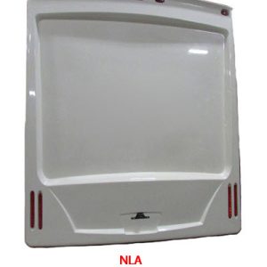 Cap - Rear - Fiberglass - 2014 - Alpine - FW - Oyster White