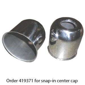 Tire - Center Cap - 4.25" - Stainless Steel - SUCC-4250-SS