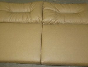 Sofa - Jacknife - Ashland - 68" - Brookwood Tobacco - w/Contrast Top Stitch