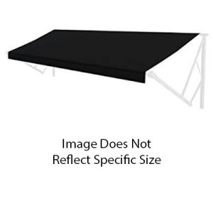 Awning - 12' - 3000 Series - Solera - Electric - Solid Black Vinyl