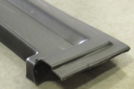 Ramp - Floor - 7" x 93" x 2" - L/R - Plastic - Black