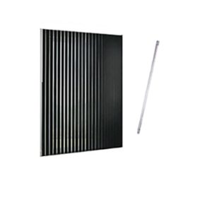 Blind - Vertical - 64" x 80" - Black - Import