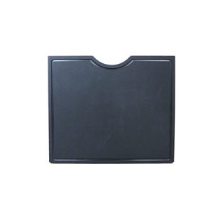 Cover - Sink - 3/8" x 13 7/8" x 11 13/16" - Solid Side - Black