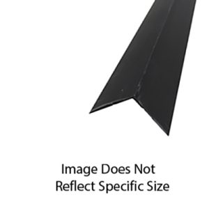 Trim - Angle - 1" x 1" x 96" - Plastic - 6028-BL - Black