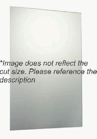 Glass - Mirror - 1/8" x 8" x 33 1/4" - Safety Back