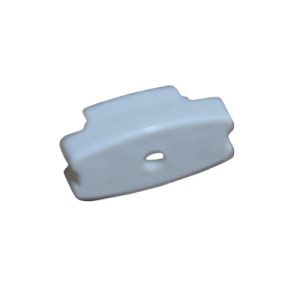 Blind -1" - End Cap - Bottom Rail - Alabaster - Dave Carter