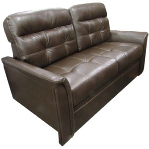 Sofa - Tri Fold - Urban Loft/Forest Floor - 70" - w/Notch - Sherman Wolf - w/T270 Tan