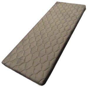 Mattress - Bunk - 3" x 38" x 74" - Std Core - 1S Smooth - Teddy Bear Grey