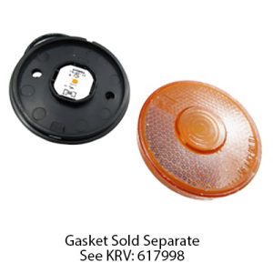 Light - Clearance - 2 1/4" - Round - Amber - LED