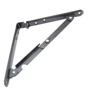 Bracket - Shelf - 8" x 8" - Black